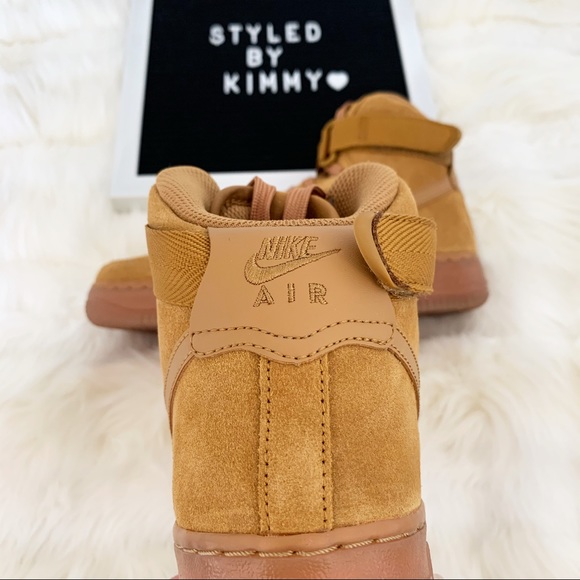 NIKE Air Force 1 High Top Sneakers Shoes New - Picture 5 of 7